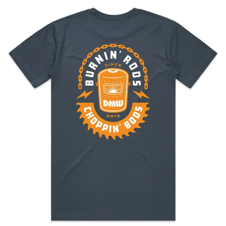 BURNIN' RODS - ADULT T-SHIRT - Image 5