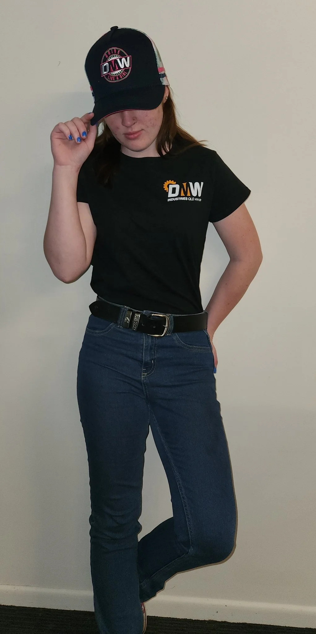 DMW FORGE ICON - LADIES CAP SLEEVE T-SHIRT - Image 2