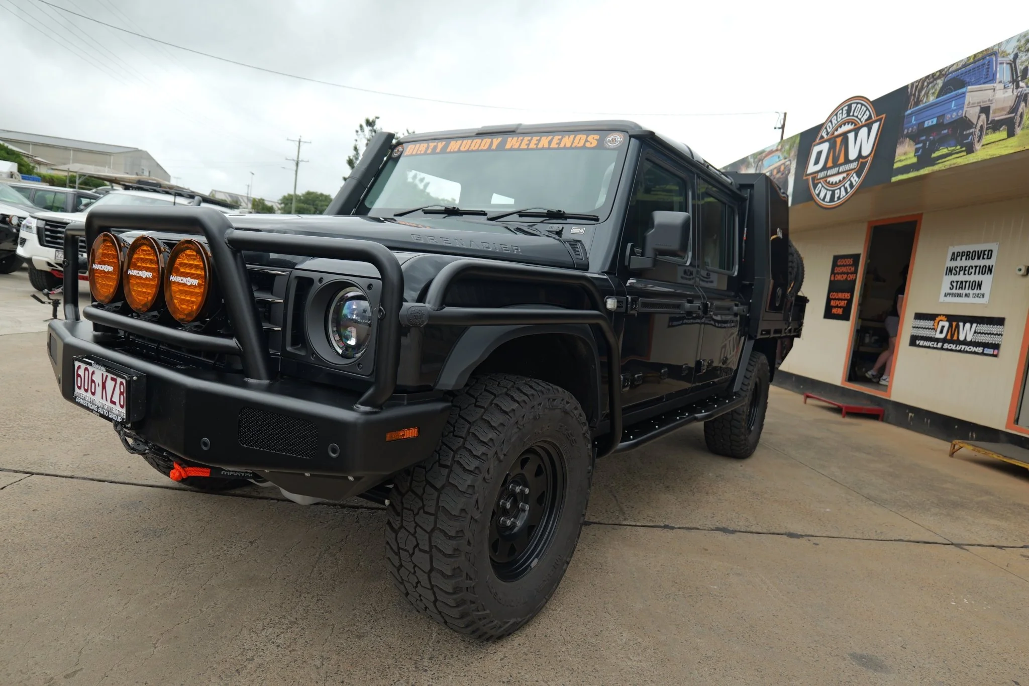 DMW Hoop Bullbar For Ineos Grenadier and Quartermaster - Image 4