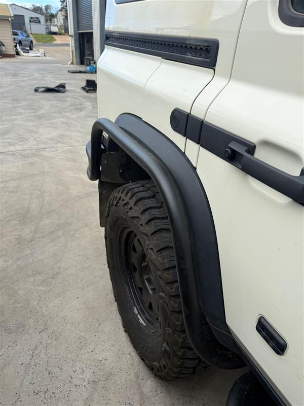 DMW Ineos Rear Protection Rails with Bar Corners - Image 3